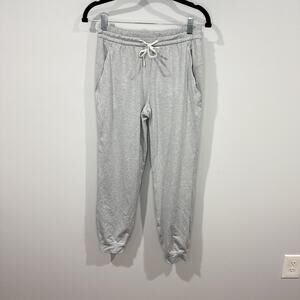 Lululemon Soft Jersey Joggers Ultra Light Gray Size 4 EUC